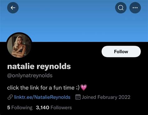 natalie leaked nudes|Natalie Reynolds Nude Onlyfans Blonde Tiktok BJ Leaked Video